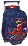 safta Spiderman Kinderrucksack mit Trolley 705, ideal f&uuml;r Kinder verschiedener