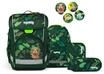 ergobag Schulranzen-Set cubo light Set DinosauriB&auml;r - Gr&uuml;n | extra leichter