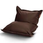 Green Bean XXL Riesen-Sitzsack aus Kunstleder mit EPS Perlen F&uuml;llung - 140 x...