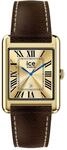 ICE-WATCH - Ice smart TKS 2.0 Gold Chocolate Grain - Gold Damenuhr mit Lederarmband -
