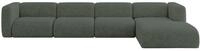 ALTDECOR Ecksofa in L-Form MIRA-L3 409x179x70 - Gr&uuml;n | Corner Sofa Bett...