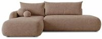 Sofnet - Ecksofa NETO, Schlaffunktion & Bettkasten (Rosa, Coral 45, L) | Weiche
