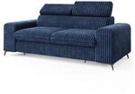 Masseno Sofa BENETE mit Schlaffunktion, Sofa mit Bettkasten, Wohnzimmersofa,...