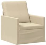 vidaXL Einzelsofa Creme 70 x 81 x 82 cm Stoff