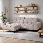 BEAUTY SOFA Ecksofa Marco MINI 275 &times; 182 cm mit elektrischer...