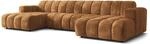Masseno Ecksofa AENIS LM U-Form, Modern Sofa, Wohnzimmersofa, Couch, Soffa,