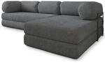 Masseno Schaumstoff-Ecksofas KELI mit Metallgestell, Modulares Schlafsofa aus