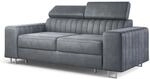 Masseno Sofa Solan mit Schlaffunktion, Sofa mit Bettkasten, Wohnzimmersofa,...