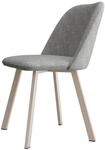Mirjan24 Esszimmerstuhl K109 (Cashmere/Fredo 35) | Stuhl mit Bouclestoff,