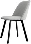 Mirjan24 Esszimmerstuhl K109 (Schwarz/Uttario 2973) | Stuhl mit Velvetstoff,