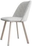 Mirjan24 Esszimmerstuhl K109 (Cashmere/Fredo 30) | Stuhl mit Bouclestoff,
