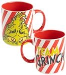United Labels Grinch Tasse 320 ml, Rot Wei&szlig;, Kaffeebecher Team Grinch,...