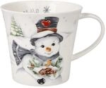 Goebel Kaffee- / Teetasse Schneemann Hello Winter &ndash; Weihnachten
