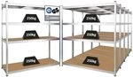 PROREGAL Mega Deal 5X Schwerlastregal Taurus XL mit T&Uuml;V/GS Zertifizierung