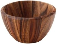 Continenta Holzsch&uuml;ssel, Obstschale, Holzschale aus Akazien-Kernholz in Edel