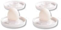 Kesper | Eierbecher, 4er Pack, Material: &oslash; 10 x H 2 cm, Melamin, Ma&szlig;e: cm, Farbe: