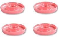 Kesper | Eierbecher, 4er Pack, Material: &oslash; 10 x H 2 cm, Melamin, Ma&szlig;e: cm, Farbe:
