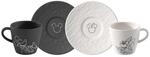 Villeroy & Boch Manufacture Rock &ndash; Mickey Mouse &ndash; Espressotasse mit Untertasse,