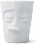 FIFTYEIGHT PRODUCTS / Henkelbecher &bdquo;Verpennt (Porzellan, 350 ml, Wei&szlig;, Made...