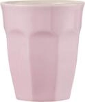 IB Laursen Cafe Latte Becher Mynte English Rose Rosa f&uuml;r 200ml Steingut