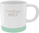 GRUSS & CO Tasse mit Gravur "Mensch"