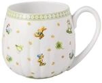 Villeroy & Boch - Easter Delight Henkelbecher gr&uuml;n, Becher f&uuml;r Kaffee oder Tee