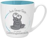 Gruss und Co , Knochenporzellan, 46268 Anti-Stress Tasse Lieblingsmensch, 45 cl,
