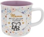 Sheepworld Tasse mit Spruch "Gedr&uuml;ckt Mama" | Kaffeetasse, Porzellan, 40 cl,