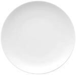 Thomas China Medaillon wei&szlig;er Tee, flach, 17 cm