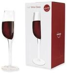 Winkee - Halbes Weinglas I Ein halbes Glas Wein I 1/2 Rotwein & Wei&szlig;wein I Weinglas