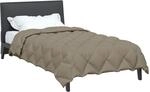 vidaXL Winterbettdecke 135 x 220 cm 450 g/m&sup2; Hellgrau