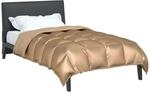 vidaXL Winterbettdecke 135 x 220 cm 450 g/m&sup2; Gold