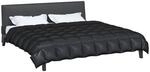 vidaXL Winterbettdecke 220 x 240 cm 450 g/m&sup2; Schwarz