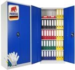 PROREGAL Fl&uuml;gelt&uuml;renschrank Elephant Metall Aktenschrank abschlie&szlig;bar 2...