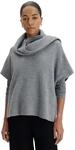 someday Poncho Damen | Poncho-Schnitt, Tunnelzug im Saum, weich flie&szlig;ender Fall