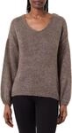 ONLY Damen Strickpullover | Normal geschnitten fit, Langarm, Casual, Bei max. 30 grad
