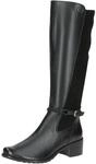 CAPRICE Damen Hohe Stiefel mit Absatz mit Schnalle Kniehoch