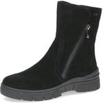 CAPRICE Damen Winterstiefel ohne Absatz aus Leder Wasserabweisend