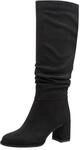 Tamaris Damen Long Boots Textil | 1-25523-45 &ndash; Rei&szlig;verschluss, TOUCH-IT Fu&szlig;bett,