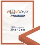 WANDStyle Bilderrahmen 30x40 Kirschbaum, moderner Bilderrahmen Holz 30x40 