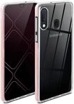 ONEFLOW f&uuml;r Samsung Galaxy A20e H&uuml;lle Silikon transparent, Handyh&uuml;lle mit
