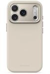 DECODED Silikonh&uuml;lle f&uuml;r iPhone 18 Pro / 17 Pro, Kieselgrau | Kompatibel mit