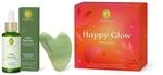 PRIMAVERA Happy Glow Ritual-Set | Vital Face Oil 30 ml und Gua Sha...
