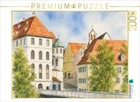 Puzzle &middot; Innenstadt von F&uuml;ssen im Bereich der Lechhalde | Stadtansicht von...