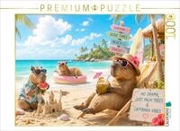 Puzzle &middot; Strandparadies | 1000 Teile &middot; Lege-Gr&ouml;&szlig;e 64 &times; 48 cm &middot; CALVENDO...
