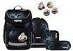 ergobag Schulranzen-Set cubo Set FundB&auml;rment - Anthrazit | Ergonomischer...