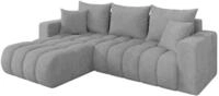 ALTDECOR Ecksofa mit Schlaffunktion L-Form Mila-L-v1 277x195x86 - Grau | Corner...