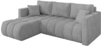 ALTDECOR Ecksofa mit Schlaffunktion L-Form Gard-L 226x146x85 - Grau | Corner...