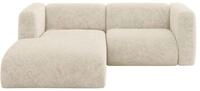ALTDECOR Ecksofa in L-Form MIRA-L1 227x179x89 - Creme | Corner Sofa Bett...