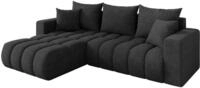 ALTDECOR Ecksofa mit Schlaffunktion L-Form Mila-L-v1 277x195x86 - Grau | Corner...